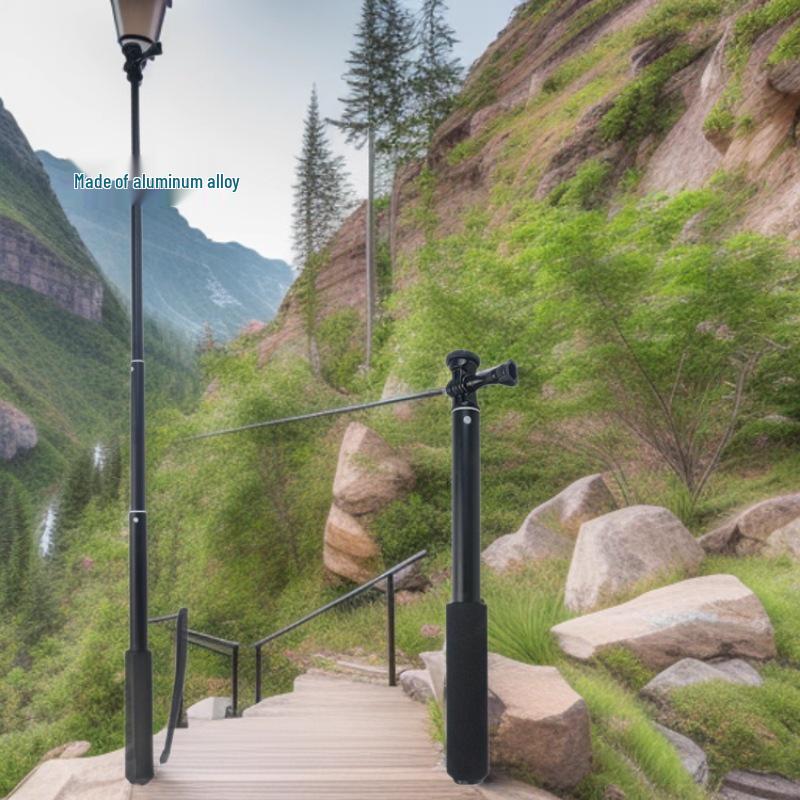 73CM Extendable Selfie Stick & Stand for Outdoor Photography and Live Streaming
