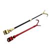Universal Aluminum Alloy Rear Antenna Rod Holder - Full Metal S-Shaped Fishing Rod Support