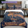 3pcs Duvet Cover Set (1*Duvet Cover + 2*Pillowcase, Without Core), Custom Name The Legend of Zelda Pattern Bedding Set, Home Bedroom Decor Gift