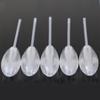 5Pcs Acrylic Fishing Float Clear Sinking Casting Bobbers Bombarda Sinking Fishing Spinning Float Fishing Bobbers