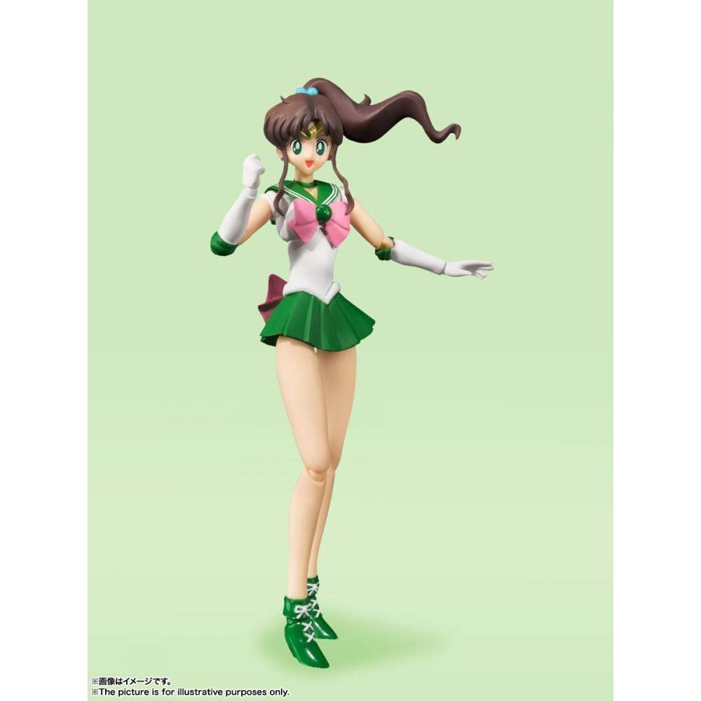 Bandai SPIRITS S.H.Figuarts Sailor Moon Sailor Jupiter -Animation Color Edition- (Resale Version) Approx. 150mm PVC&ABS Painted Movable Figure