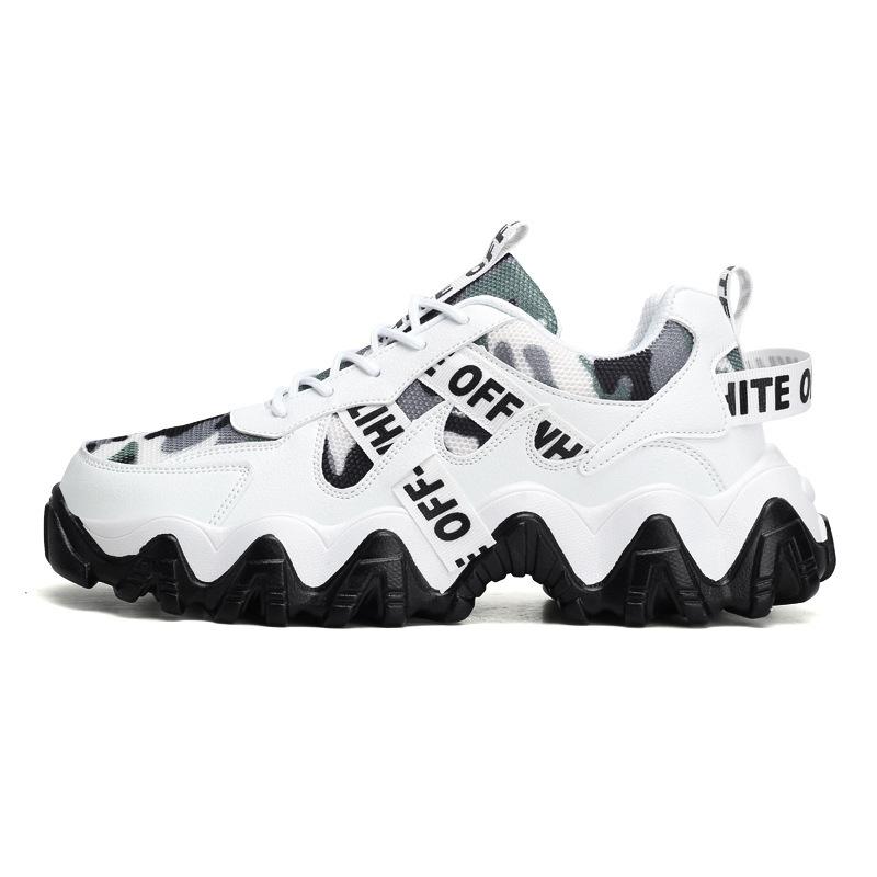 

Папины кроссовки 2024 новые спортивные и повседневные кроссовки весенние мужские кроссовки на толстой подошве для увеличения роста Guochao прямая трансляция Douyin мужская обувь 36