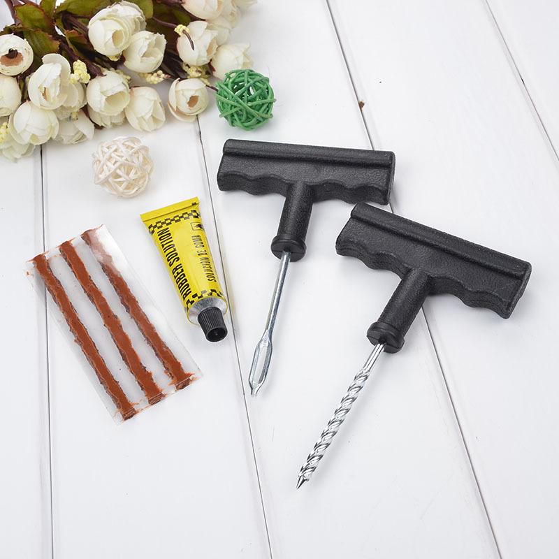 Motorrad- & Autoreifen Schnellreparaturset - 6-teiliges Streifenset