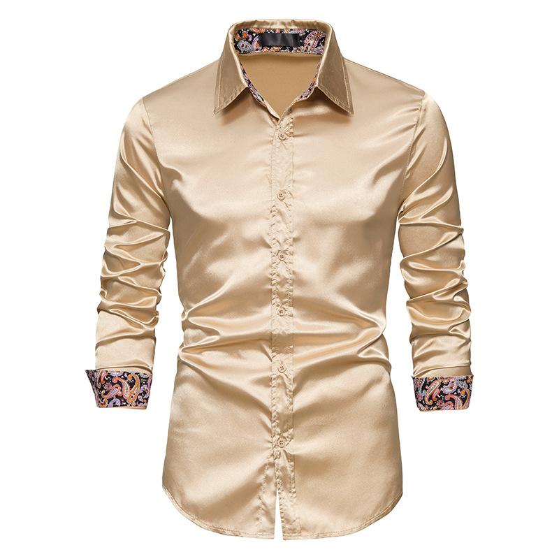 Buy Men Shirts Long Sleeve Plain Casual 