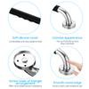 19.6 Inch Anti-Slip Shower Grab Bar Handle Stainless Steel Bathroom Grab Bar Silicone Covered Grip