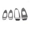 Fit For Chevrolet Malibu 2016-23 Carbon Fiber Door Window Switch Lift Cover Trim