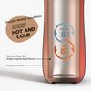 Cafeteira Prensa Francesa Portátil, Copo Térmico de Aço Inoxidável 304 Isolado de 320ml com Tampa de Travamento à Prova de Vazamento, 8 Horas