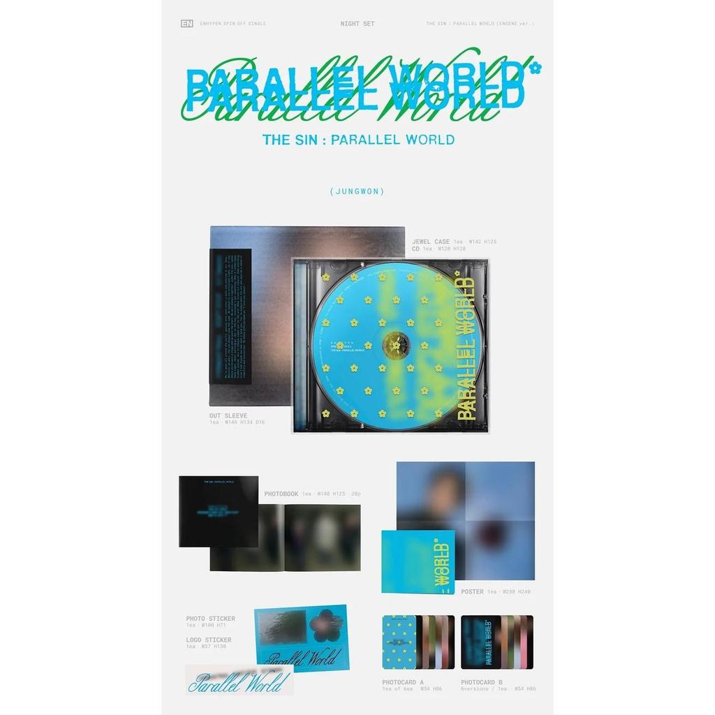 ENHYPEN - [THE SIN : PARALLEL WORLD] Album ENGENE NIGHT