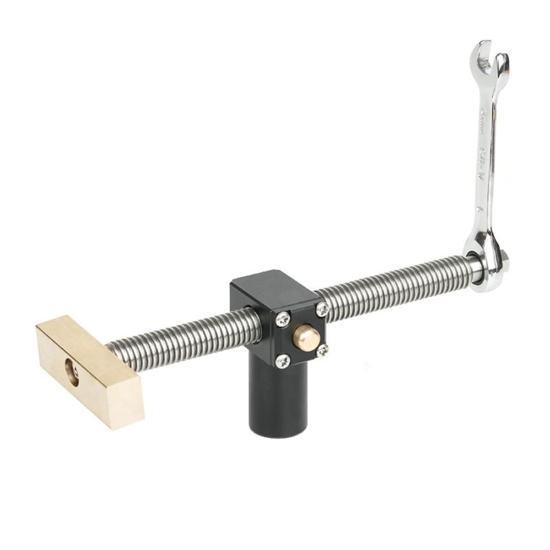 19/20mm Benching Dog Clamp Adjustable Desktop Clip Workbench Stopper Clamp Fixture Woodworking Fast Fixed Clip