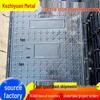 Heavy-Duty Ductile Iron Rectangular Manhole Cover for Rainwater and Sewage.