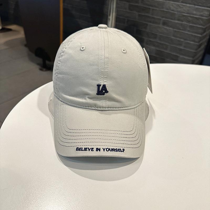 Casual Cap Baseball With Letter Embroidery And Adjustable Closure For Daily