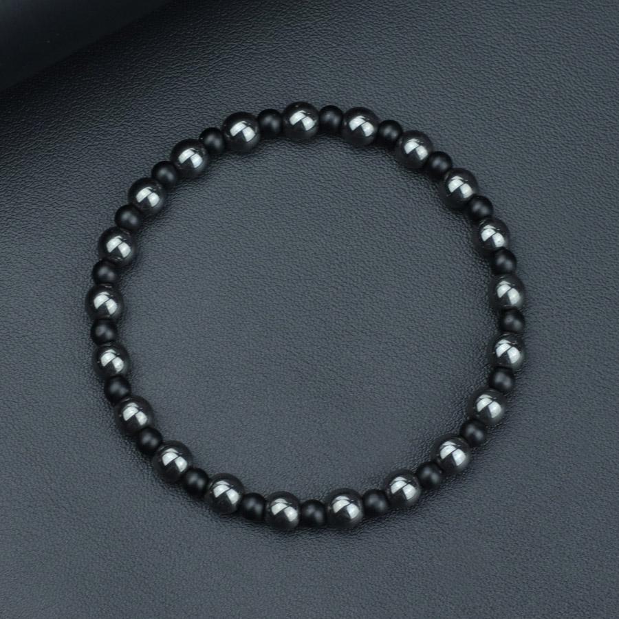 Noter 7 Types Of Stone Bracelets Men Tiger Eyes Lava Howlite Beads Hematite Meditation Healing Braslet Boyfriend Wrist Jewelry