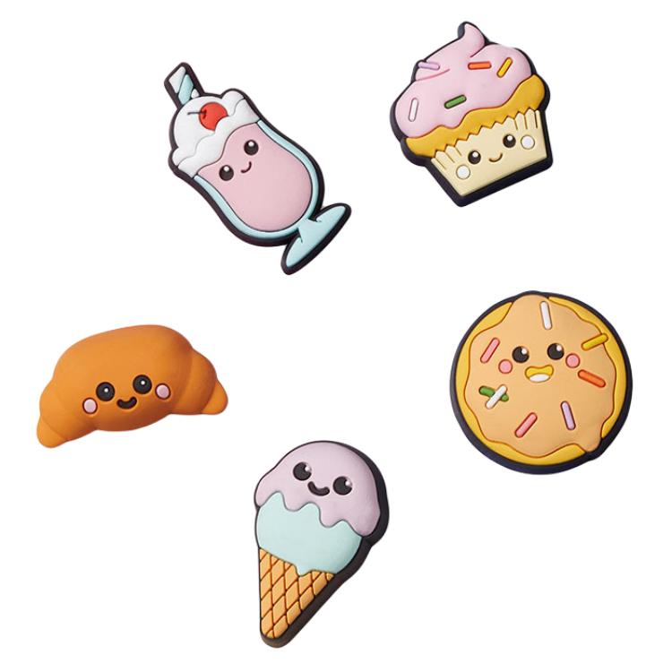 

Crocs Acrylic Food Motif Decoration Shoe Accessories Unisex Multicolor F разноцветный