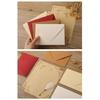 Pack Of 20 A 5 Size Texture Envelope Set In Earth Tone Classical Styles Perfect For Wedding Invitations & Greeting Card