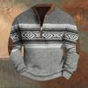 Lässiges Retro-Sweatshirt mit Farbverlauf für Herren