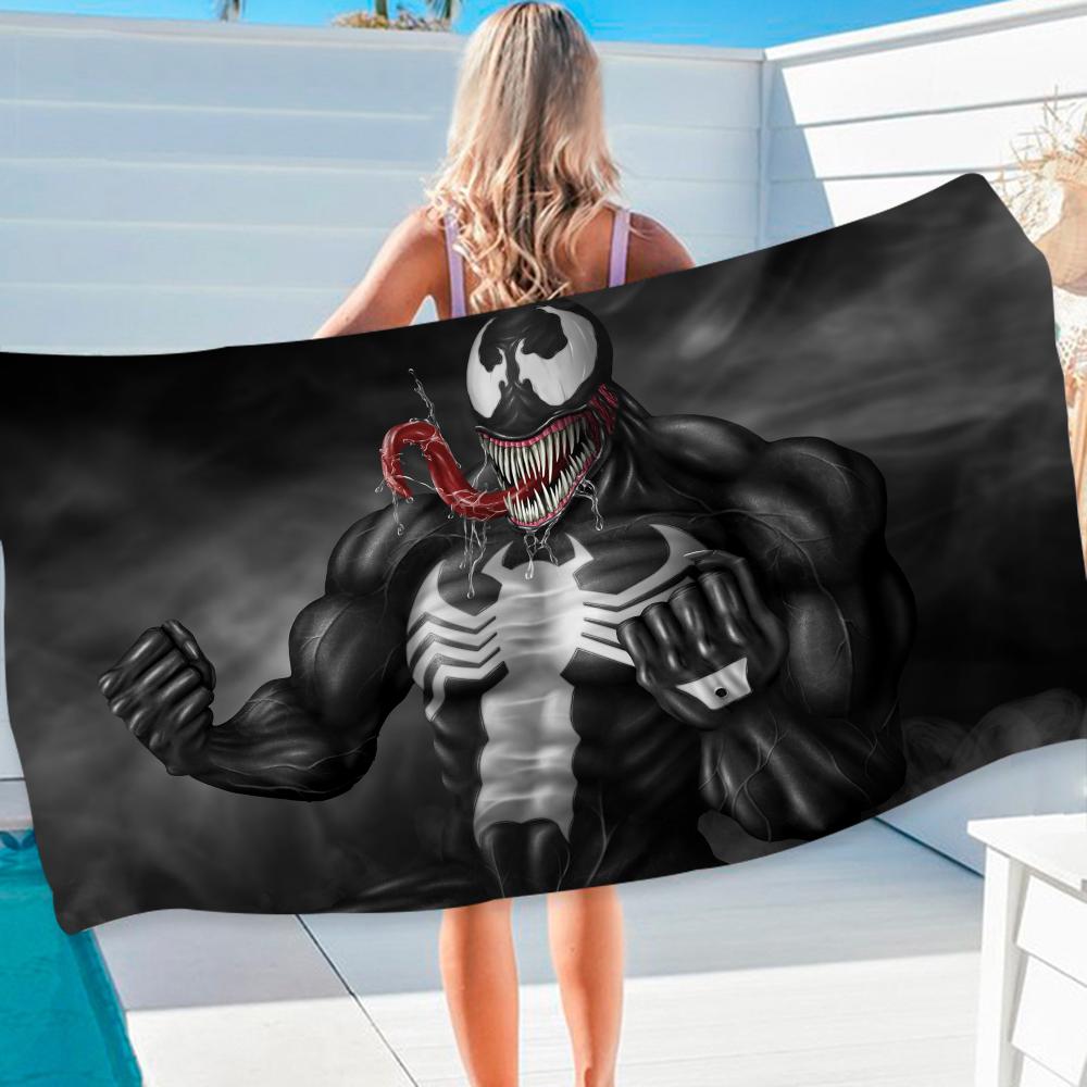 Venom Microfiber Beach Towel Absorbent Quick dry Soft Yoga Swimming Resort Mountain Climbing Towel
