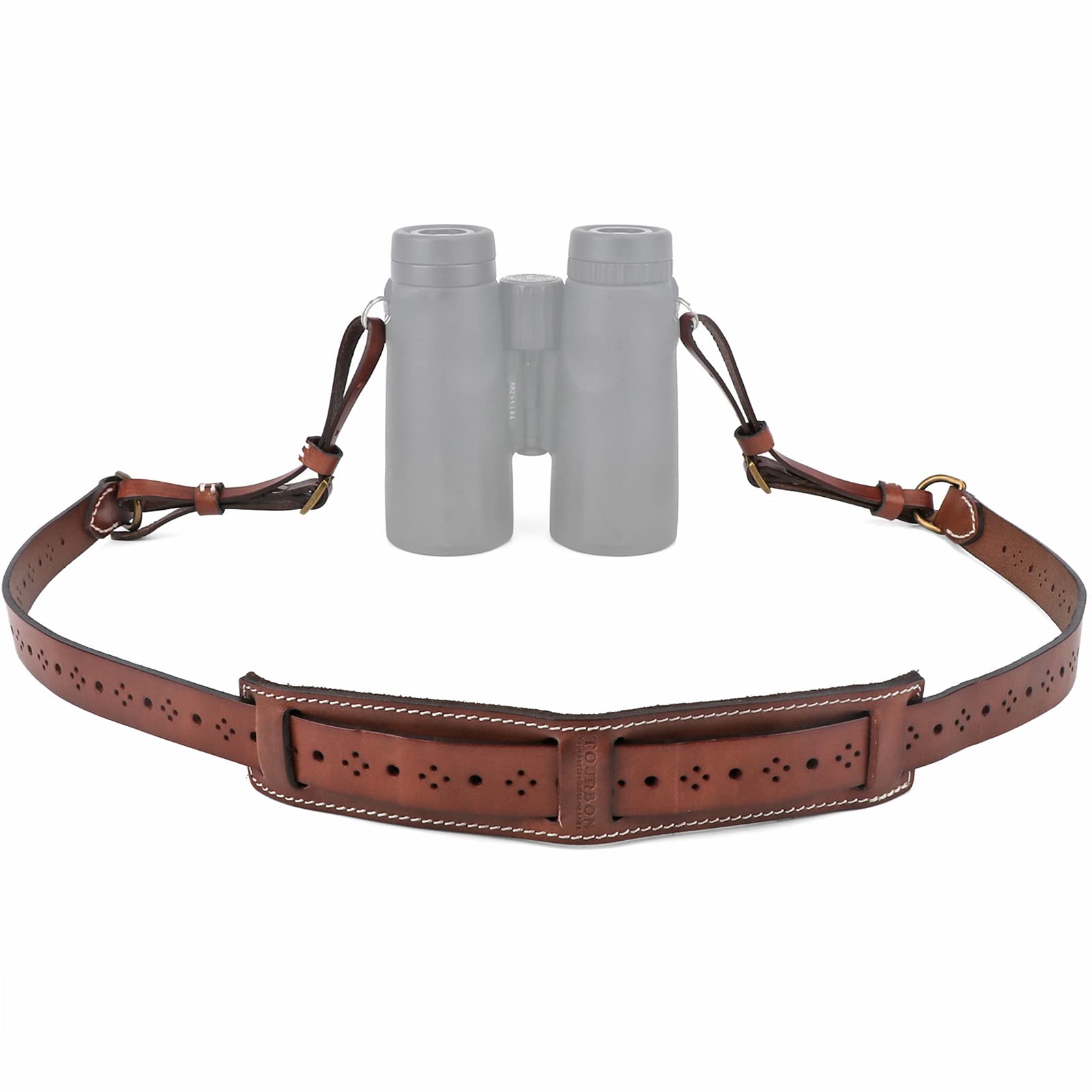 

TOURBON Camera Neck Adjustable Genuine for Mirrorless and SLR Cameras Strap, Strap, Quick-Shot Strap, Length, Non-Slip, Wide, Leather,