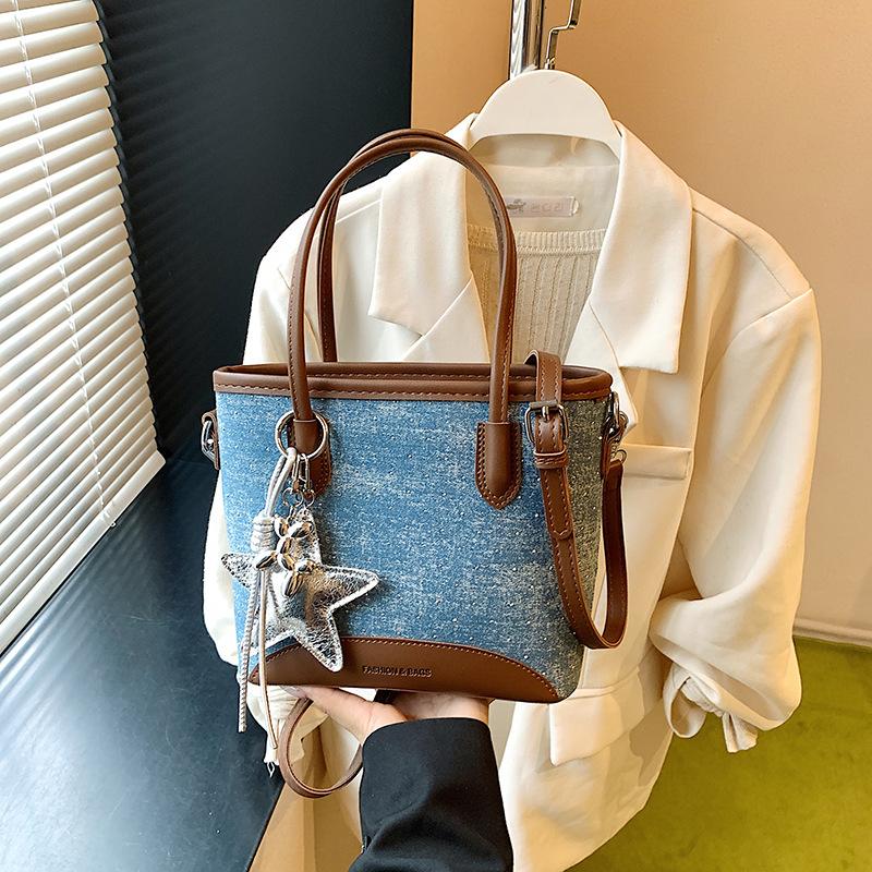 Bag women's new summer versatile shoulder messenger bag casual portable bucket bag