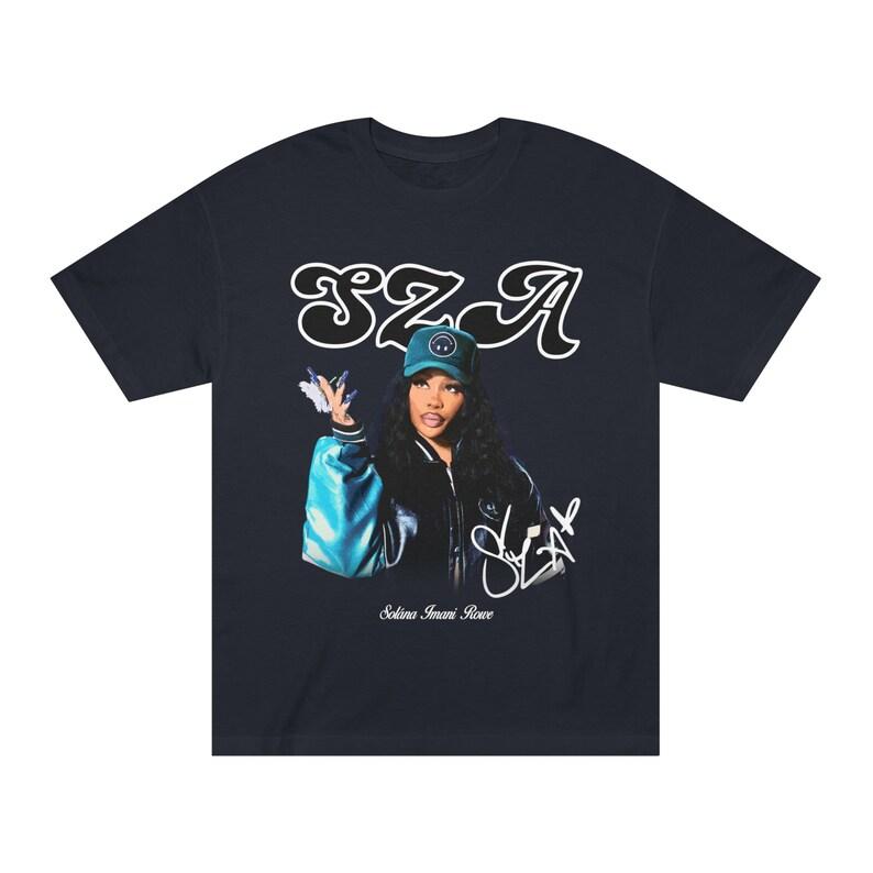 Sza Solana Graphic Heavy Tee Unisex Streetwear Hype Music Tshirt Unisex Unisex