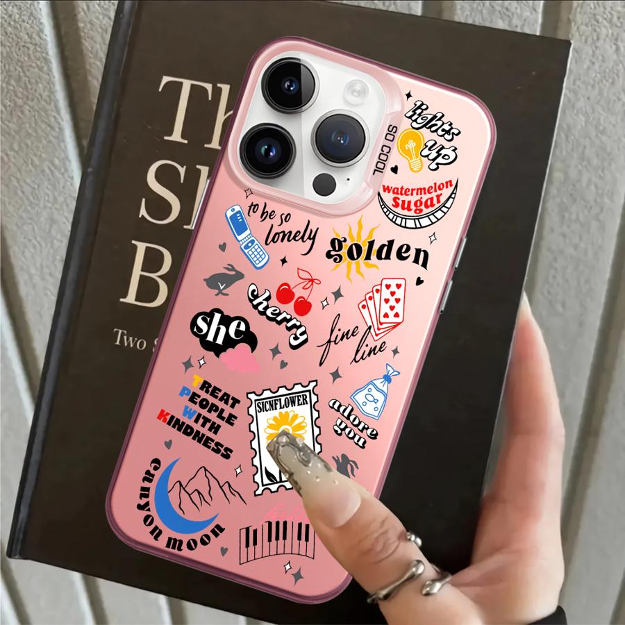 Back Phone Cover Case for iPhone 17 Pro Max 14 Air XR 11 12 15 Plus 16 XS 13 Pro Letter