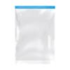Large Transparent Blue Vacuum Compression Bag for Clothes & Quilts - Dustproof & Moistureproof