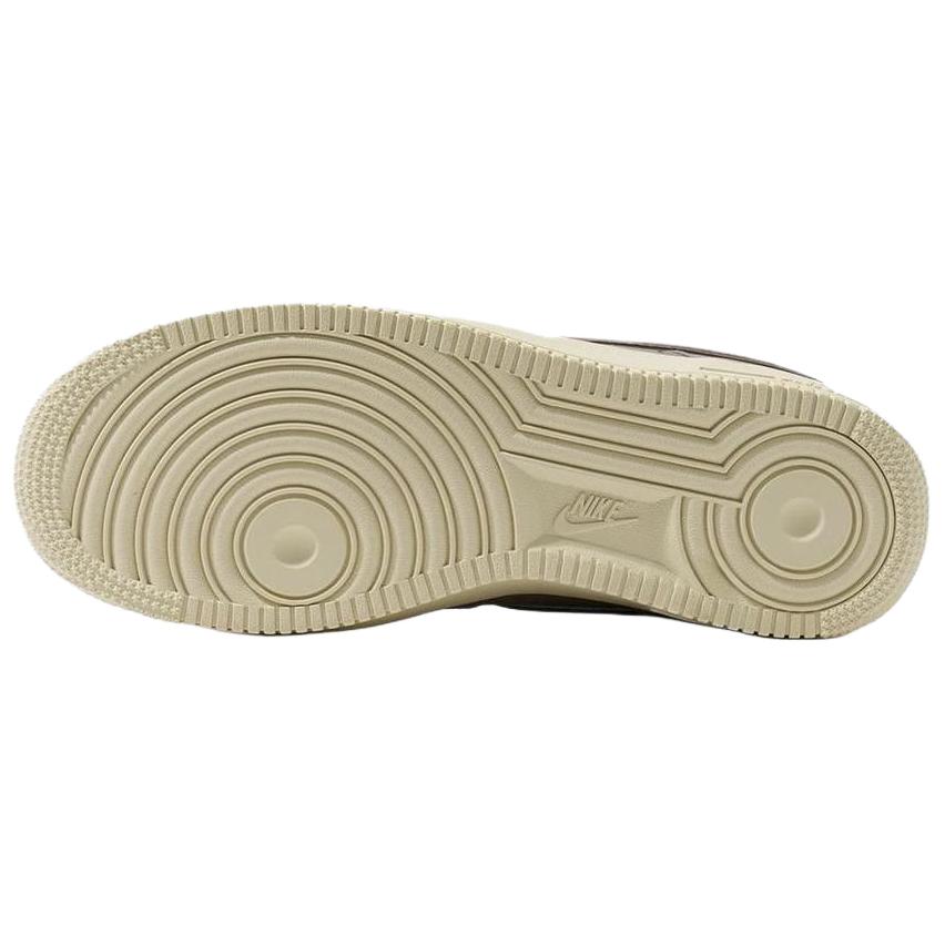 Nike Air Force 1 07 Nerzbraun Puffy Swoosh Damen-Sneaker Hellkhaki Schwarz HF2014-200