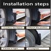 Car Mud Splash Guards Mud Flaps Fender Kit for Honda Accord Accessories 10th 2018     Mudguard Accessories Front and Rear 4-PC Set