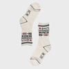 Days in month crew socks VINTAGE IVORY