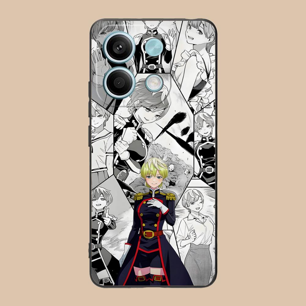 Mato seihei no slave Tenka Izumo Matte Mobile Phone Case for POCO F8 F7 F6 F5 F4 F3 F2 Pro GT C75 C71 C65 C61 C40 Pro Ultra