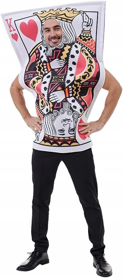 Snailify Costume Carnevalesco Re del Poker Taglia Unica