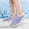 Fashion Couple Shoes 2025 Summer Outdoor Breathable Mesh Slip On Casual Slippers Women Fashion Lightweight Comfortable Half Flat Shoes