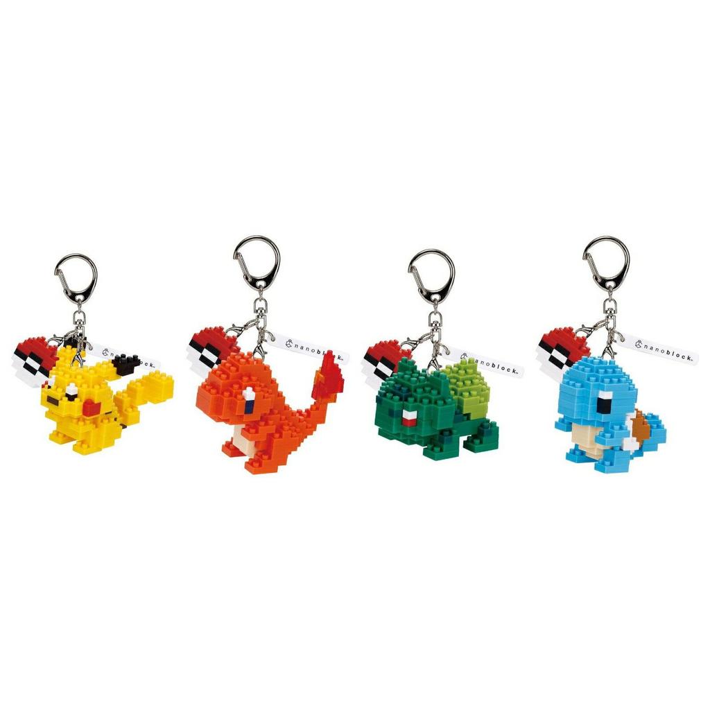 Set Product N-fig Pocket Monsters 4 Types (Pikachu Hitokage Fushigidane Zenigame)