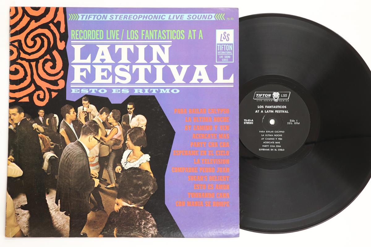 

LP Record LOS FANTASTICOS Recorded Live Los Fantasticos At TS53 TIFTON INTERNA 1966 US Latin Used