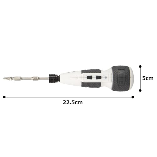 TONE Electric Screwdriver CHD21S Bit Insertion White 2.5Nm
