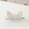 Romantic Ceramic Bow Candle Holder Elegant Bowknot Shape Candlestick Durable Candle Stands  Party