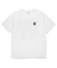 MAHAGRID Slash Logo Tee White(Mg2Fmmt527A)