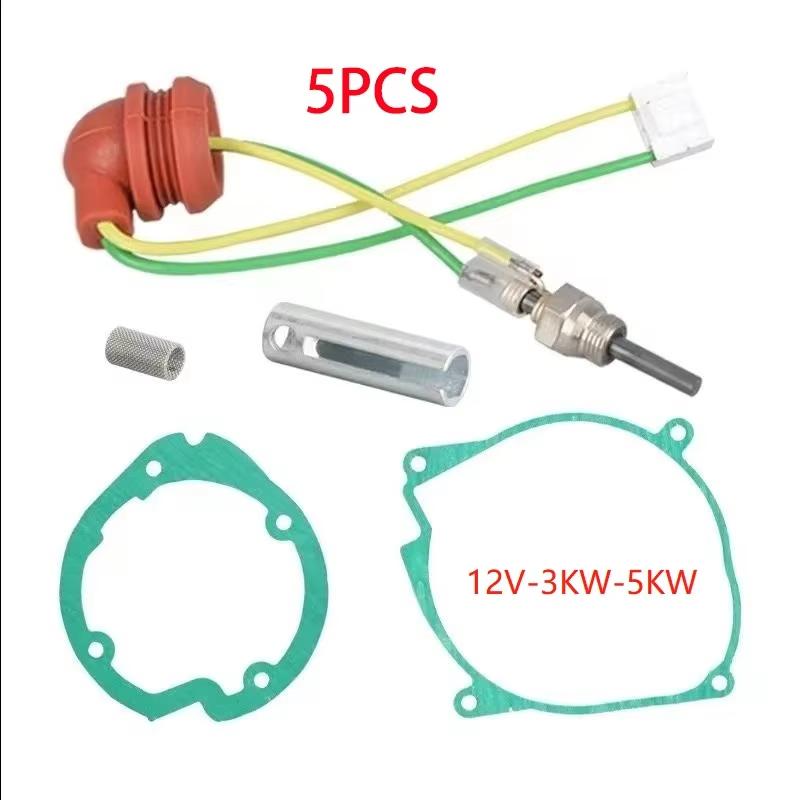 Car Air Diesel Gasket Ceramic Glow Plug Kit For 12V 2KW 5KW 8KW Chinese Diesel Heater Parking Heating Kits