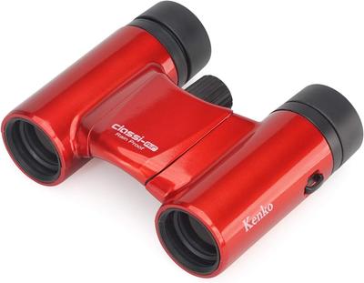 KENKO Binoculars for Concerts 10x21DH Roof Prism Type 10x 21mm Aperture Ultra Lightweight Compact Red 021392 Classi-air Multi-Coated