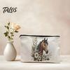 Storage Bag, Large Capacity Travel Organizer, Wear-Resistant Portable Cosmetic Zipper Pouch, for Stationery Makeup And Crafts