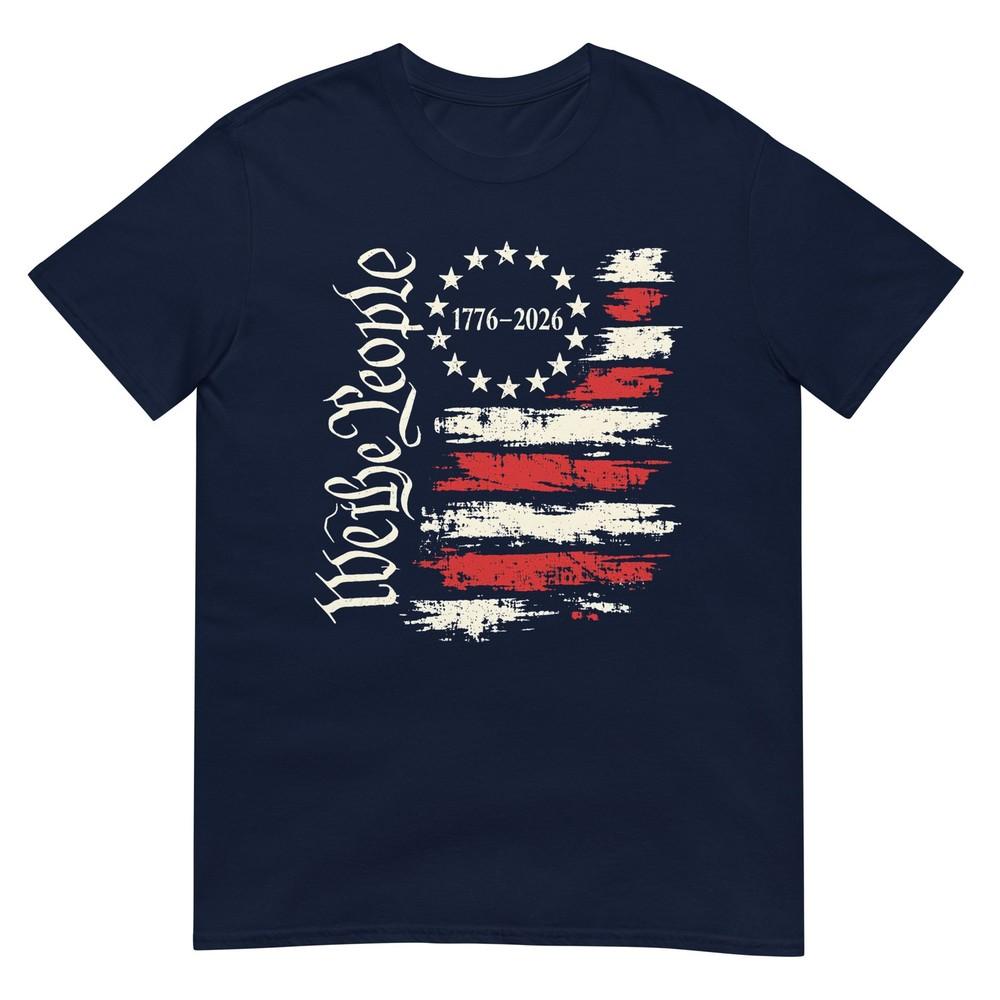 250 Years America Anniversary 250th Independence Day Freedom Tshirt S