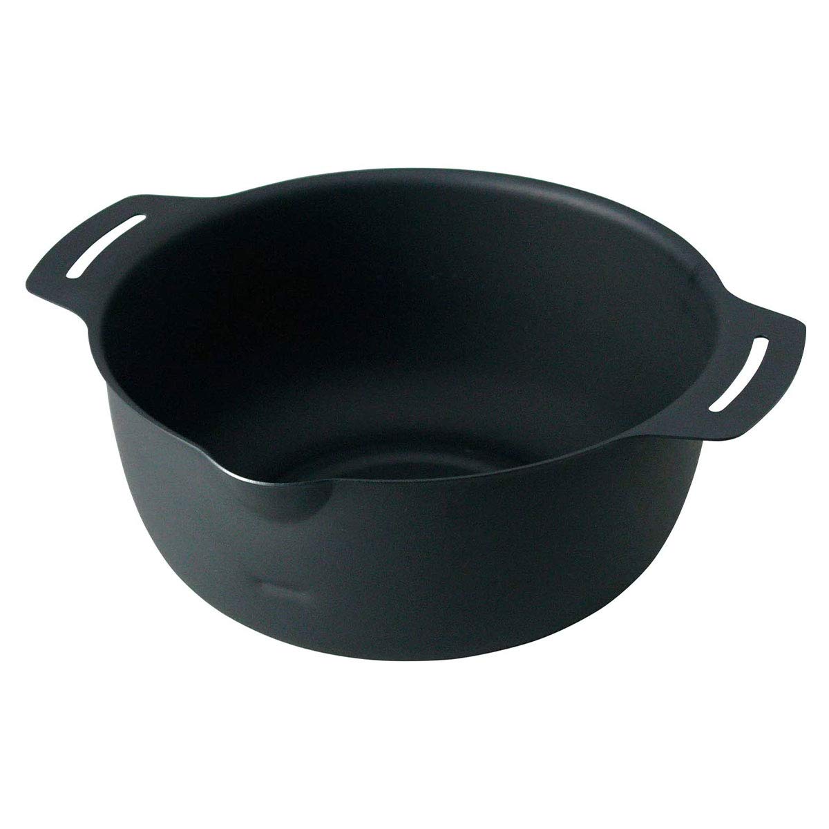 

Shimomura Kihan Бесшовный Темпура Сделано на Газу и Индукции Чугун Маленький Подходит для Фритюра и Французского Сделано в Продукт 44630 Фритюрница, 18 см, Япония,