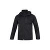 Jackets Men's Black Hooded Moderate Straight Fit HR5245