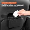 Car Mounted Hanging Garbage Bin Multifunctional Car Trash Can  Car Supplies