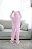 dorawithme Pig Kigurumi Pajamas for Kids, Animal Costume for Halloween and Christmas, Unisex (110cm)