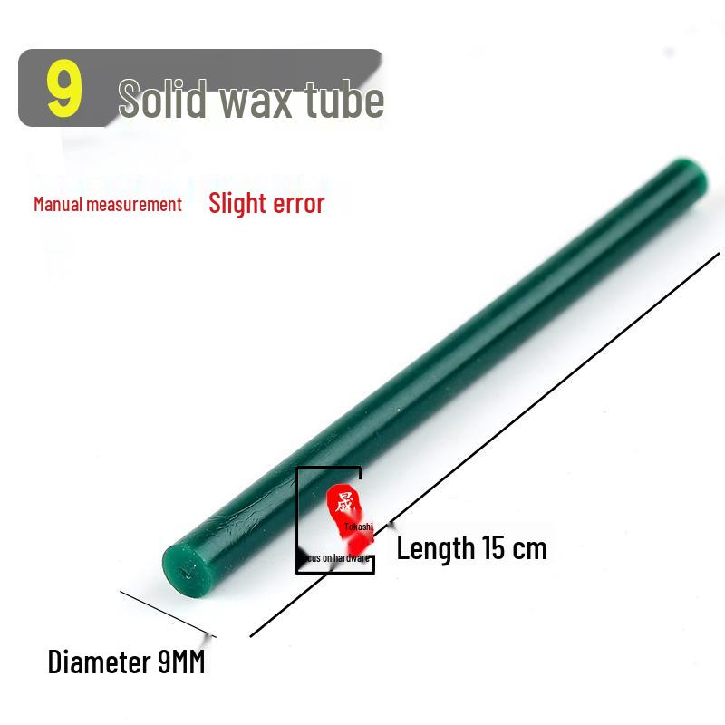 Wax Tube for Jewelry Design and Casting: Carving Wax for Lost-Wax Method and Mold Production