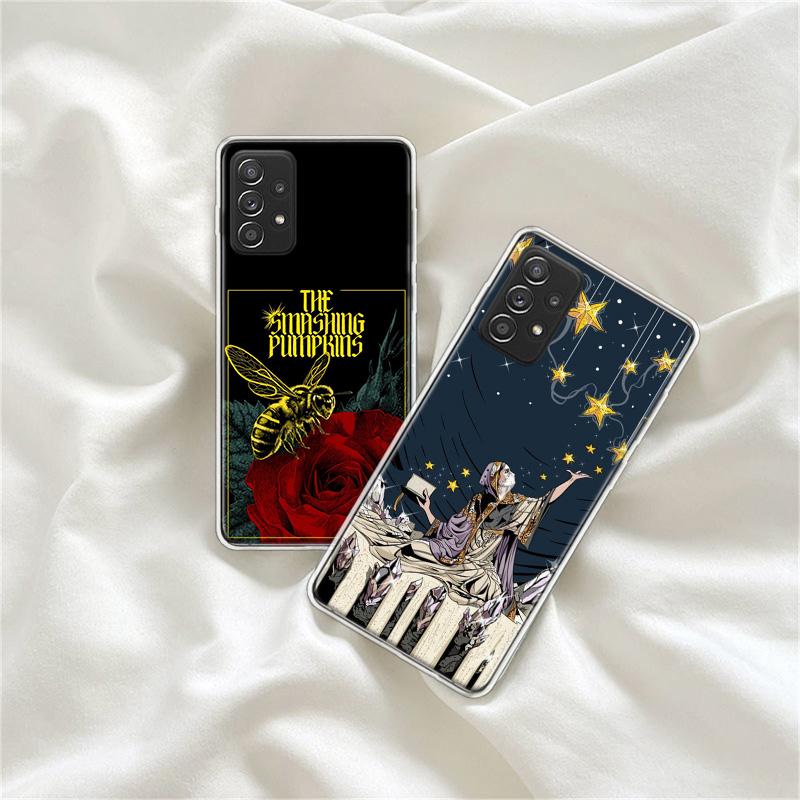 Rock The Smashing Pumpkins Phone Case for Samsung A54 A57 A37 A17 A14 A15 A12 A24 A34 A55 A35 A25 A52S A07 A05S A04S A22 A32 A72