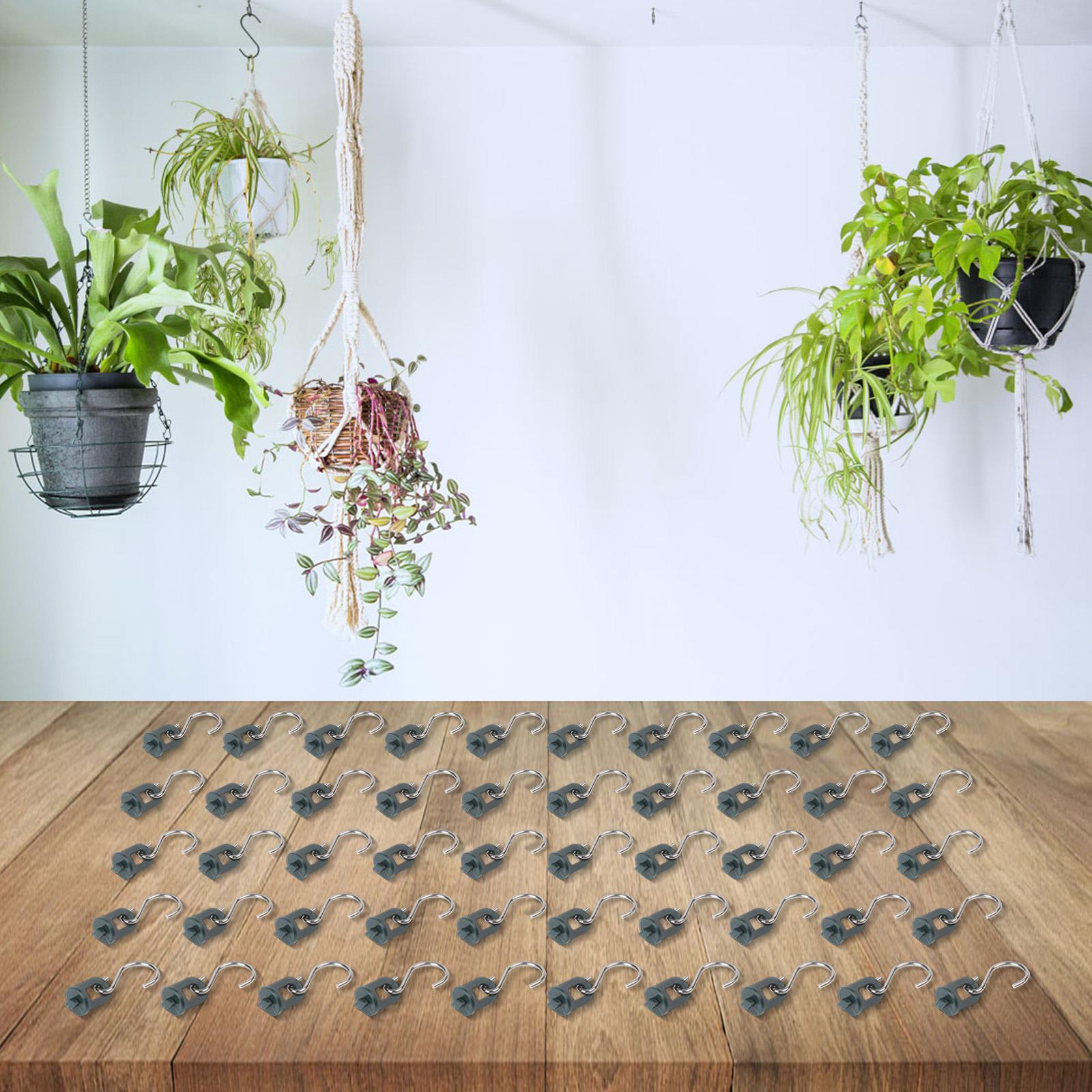 

Functional Greenhouse Clips and S Hooks for Easy Gardening 50 Clips and 50 Hooks for Plant and Tool Management China Mainland