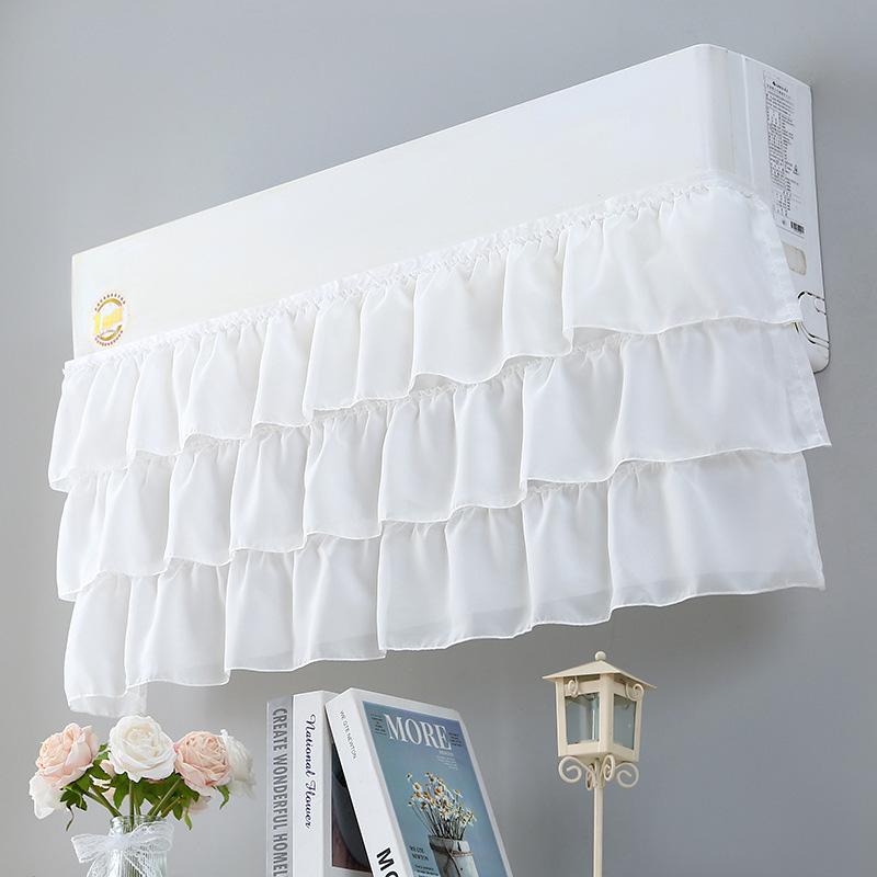1PC Air Conditioner Washable Wall Mounted Hanging Prevent Direct Blowing Textil Protective Bag Dust Cover Wind Shield Curtain