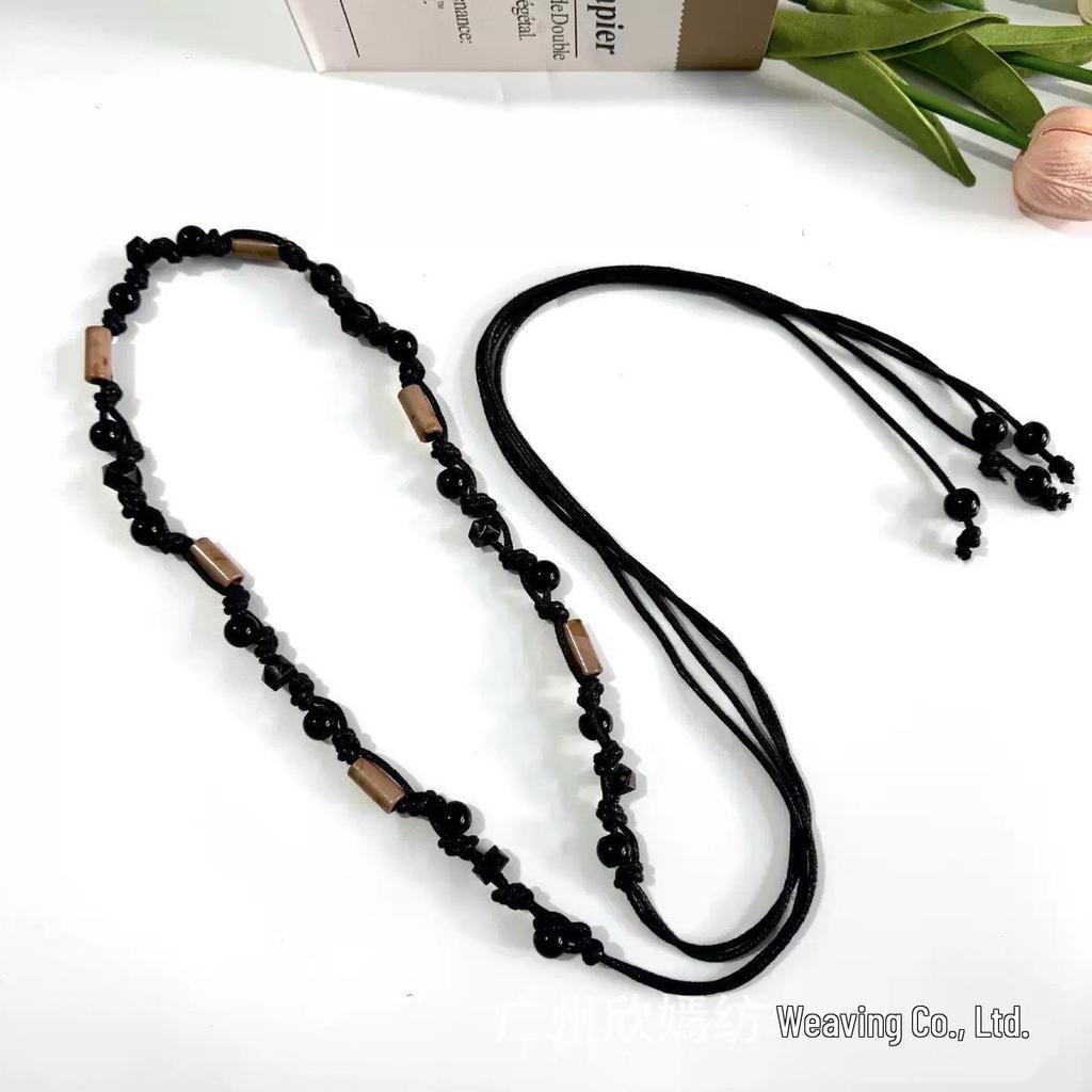 Bohemian Ethnic Woven Belt Waist Chain for Skirts