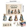 Tiny 3D DIY Religious Beading Kit with Colored Beads Religious Bead Art Craft Set Ideal Craft Gift for Beginners Teens & Adults